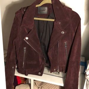 Blank NYC Suede Moto Jacket